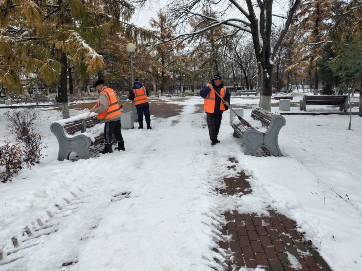 В Дзержинске дан старт снегоуборочной кампании