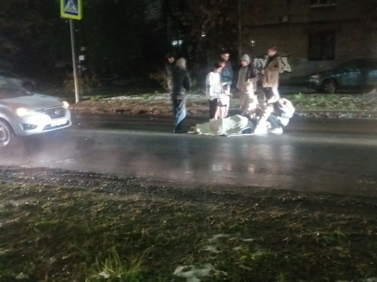 Автомобиль насмерть сбил пешехода в Нижнем Новгороде