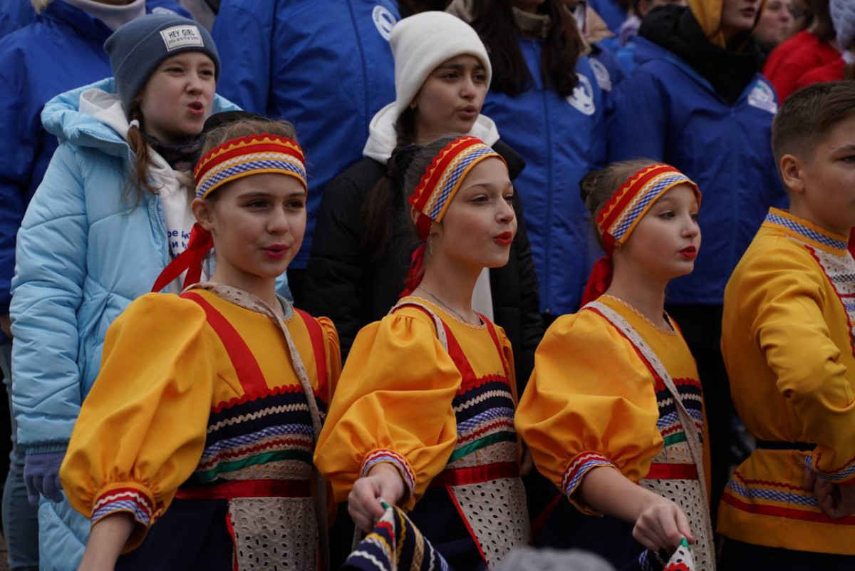 100 нижегородцев стали участниками всероссийской хоровой акции, посвященной Дню народного единства
