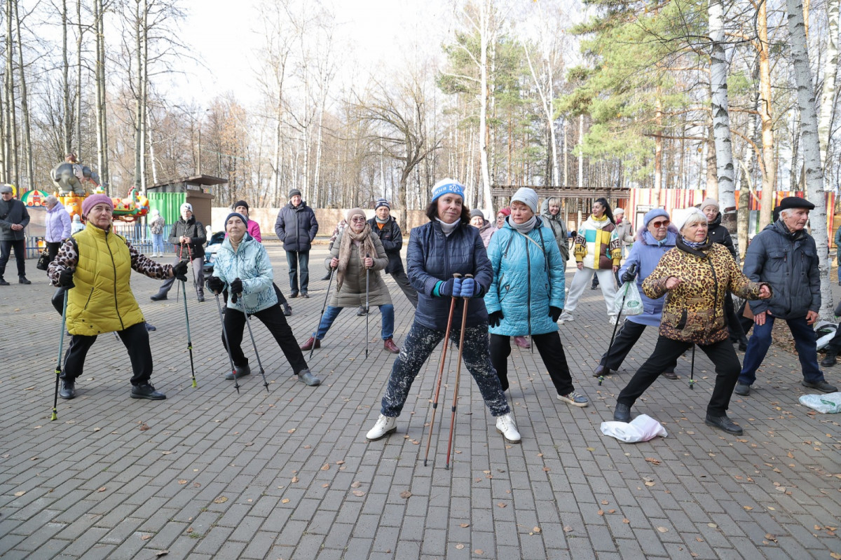 Более 100 нижегородцев приняли участие в акции «10 000 шагов к здоровью»