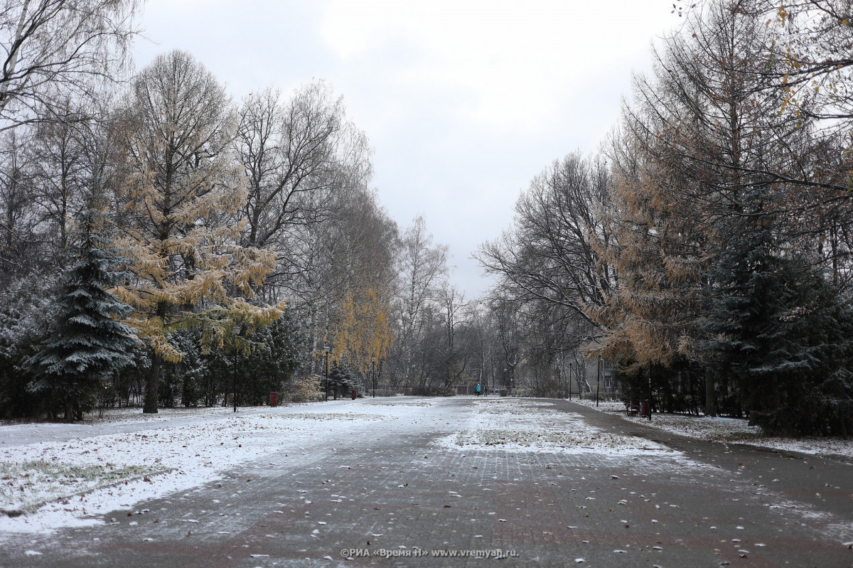 Резкое похолодание со снегом ожидается в Нижнем Новгороде