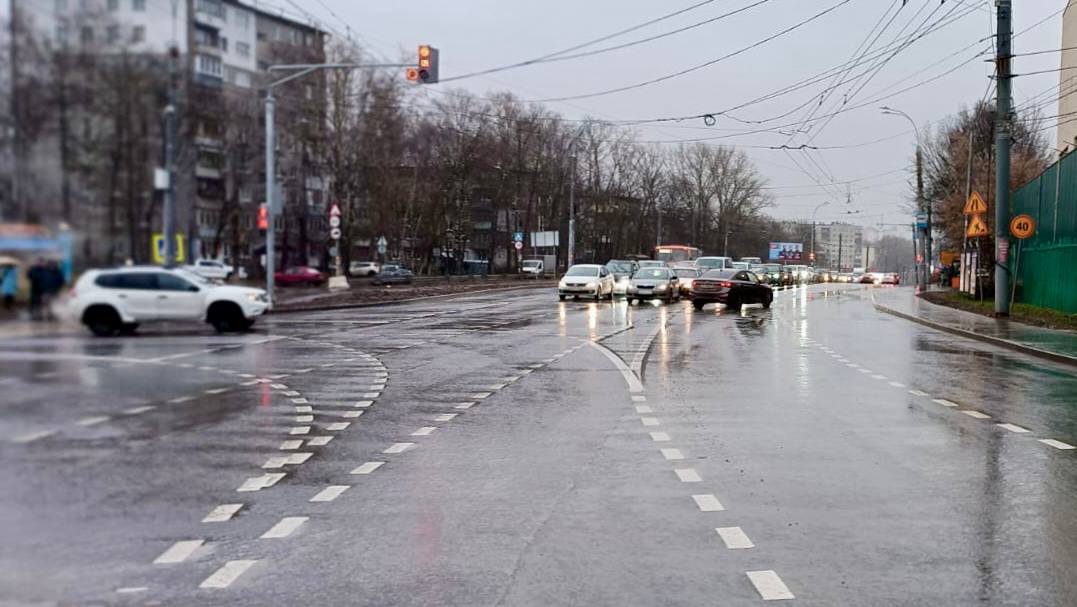 Капитальный ремонт дороги завершился на улице Ванеева в Нижнем Новгороде