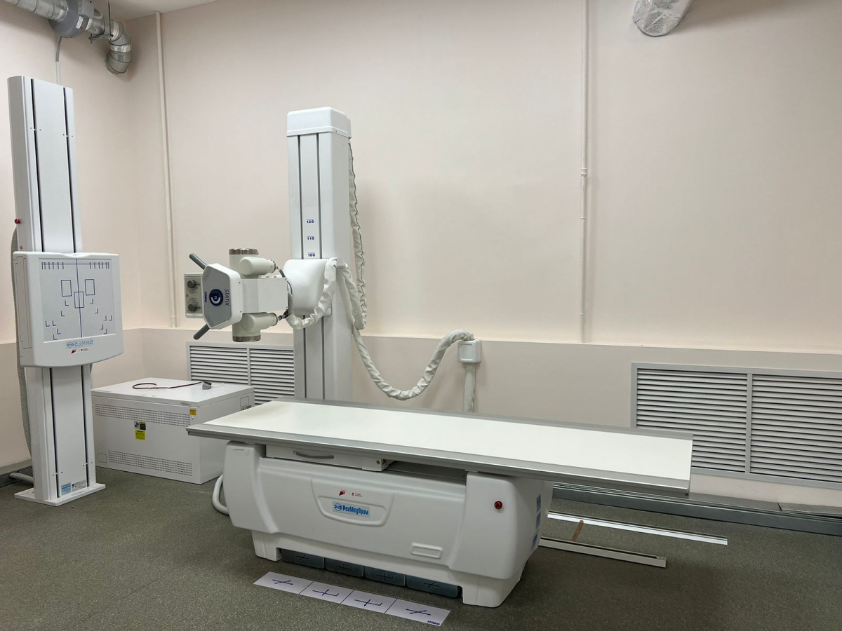 В поликлинике больницы № 30 Нижнего Новгорода появился цифровой рентгенодиагностический комплекс