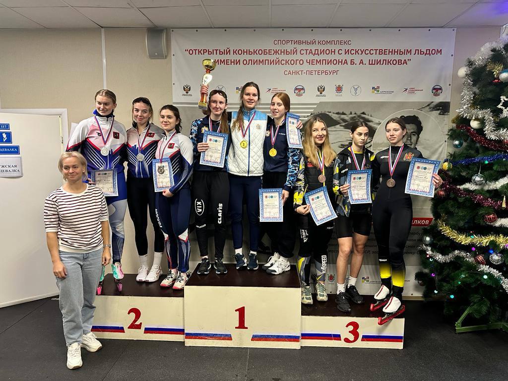 Нижегородцы завоевали пять медалей на Кубке Союза конькобежцев России в Санкт-Петербурге