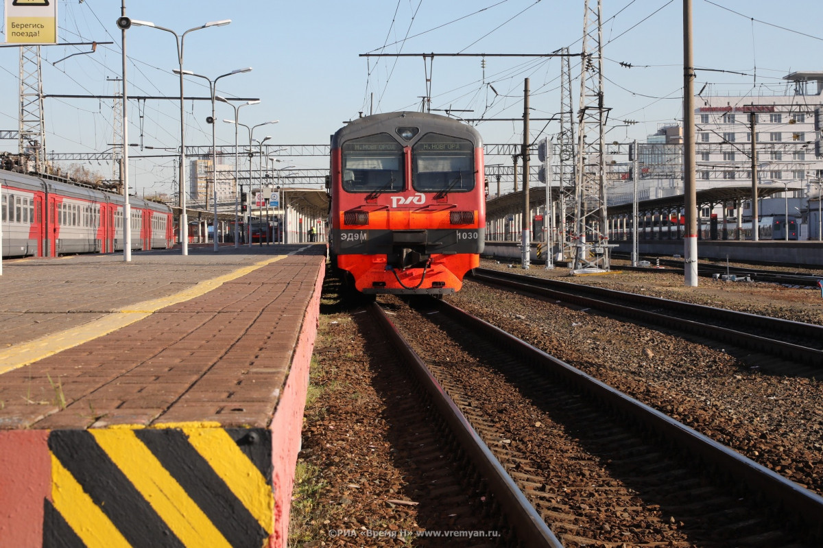 Перевозки пассажиров «Городской электричкой» в Нижнем Новгороде выросли на 16% в январе-ноябре