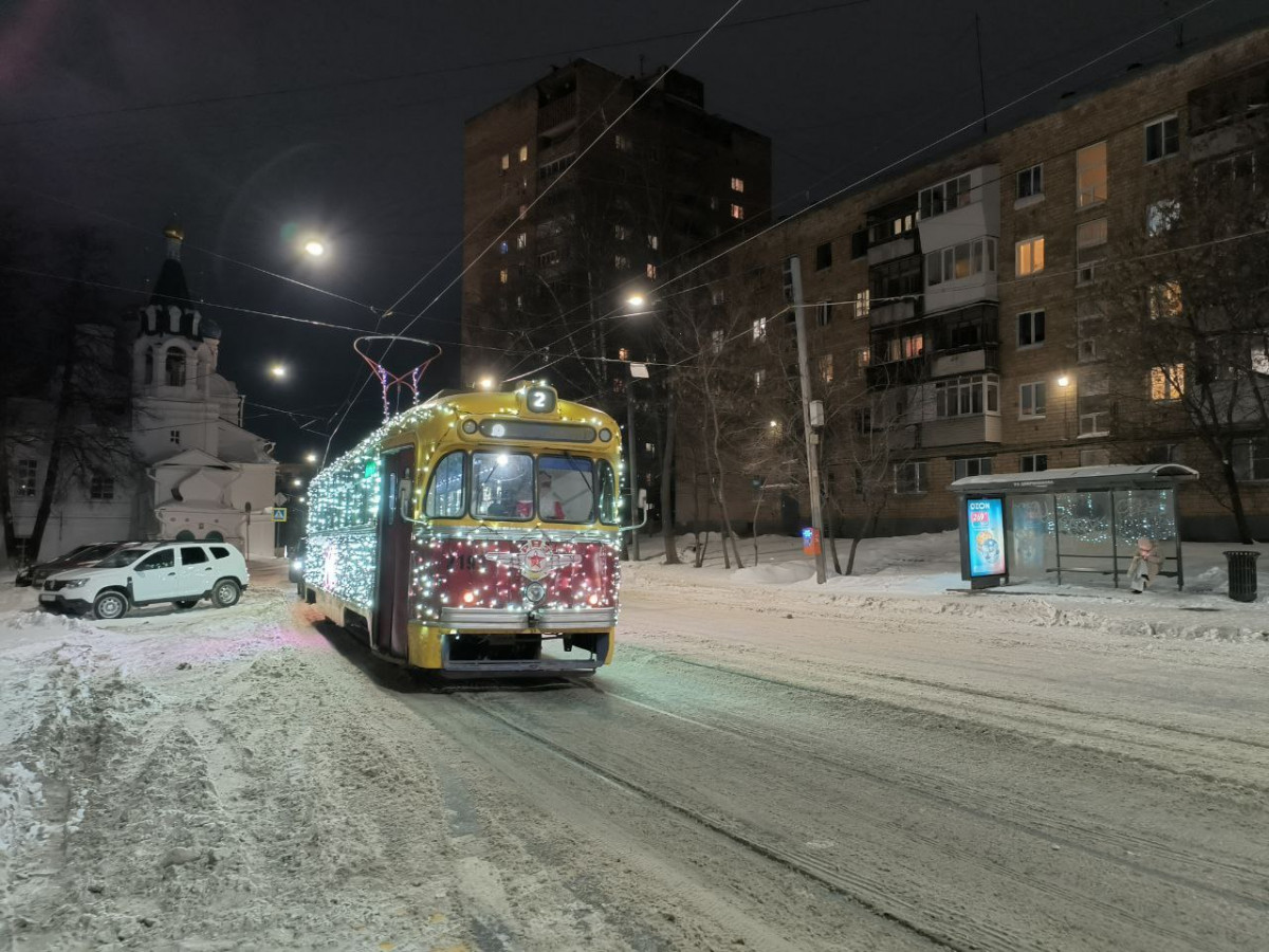 Предновогодняя акция «Счастливый билет» пройдет в нижегородских трамваях 26 декабря