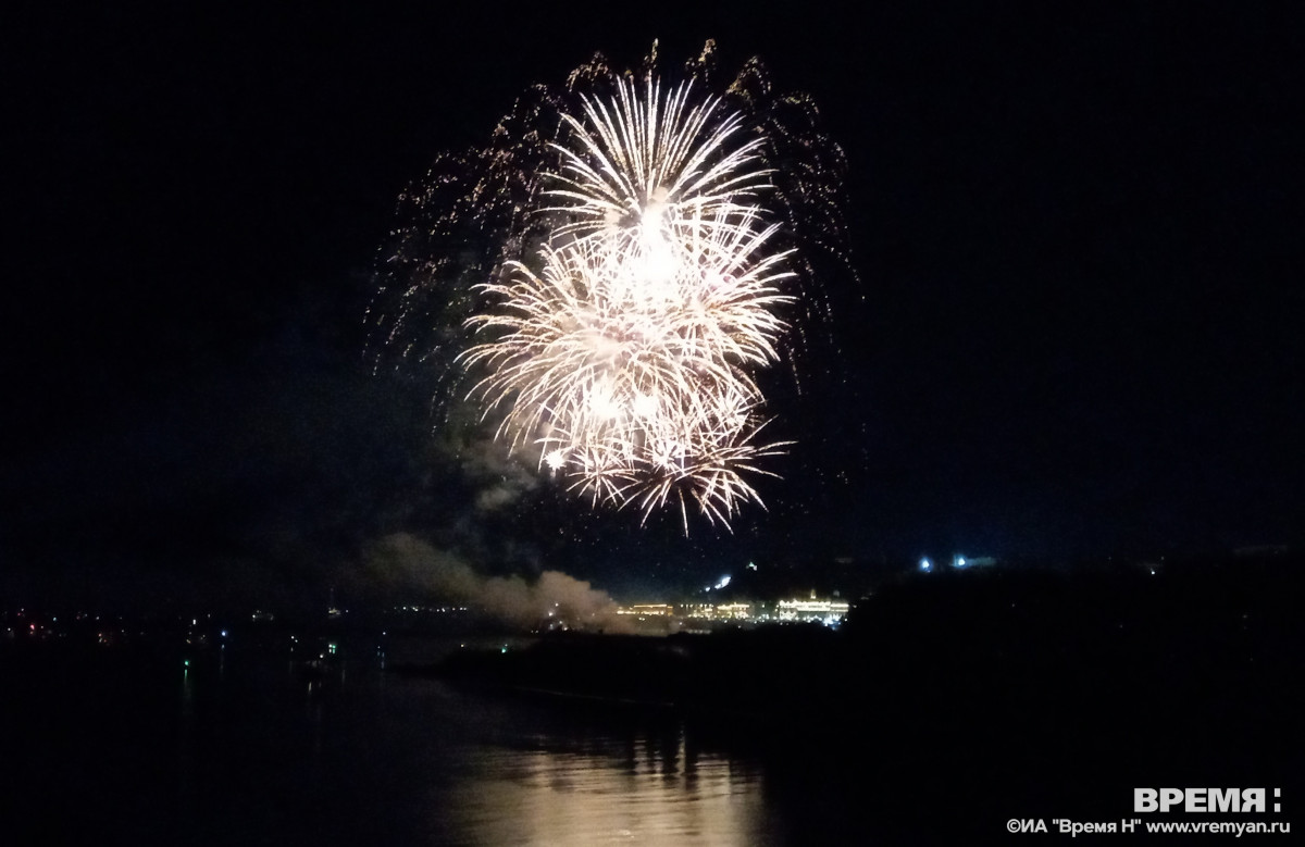Восемь площадок для запуска фейерверков организовали в Нижнем Новгороде