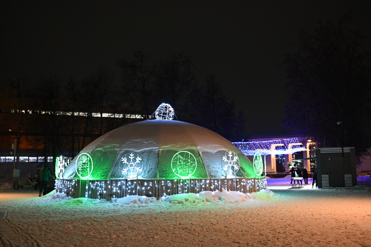 Опубликованы фото из новогоднего Дзержинска