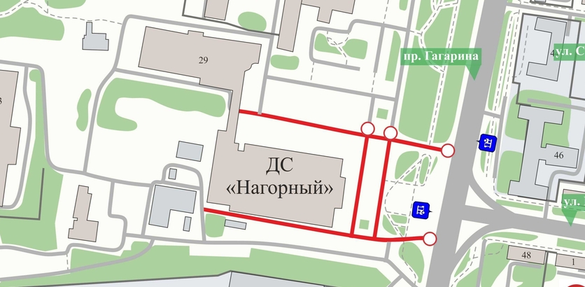 Местный проезд проспекта Гагарина в Нижнем Новгороде перекроют 7 января