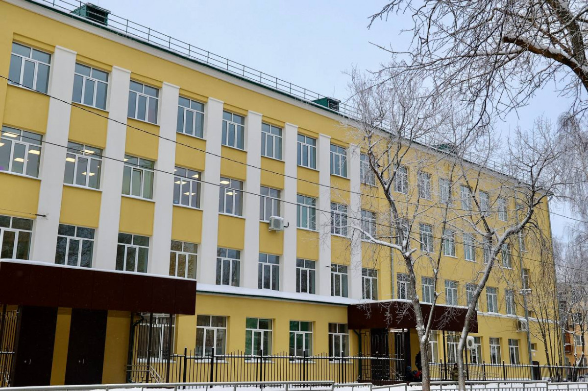 Гимназию № 25 открыли после капремонта в Нижнем Новгороде
