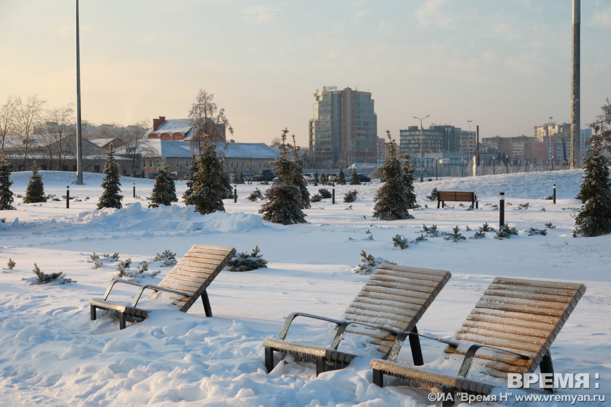 Снег и до −13°С ожидается в Нижнем Новгороде 18 января