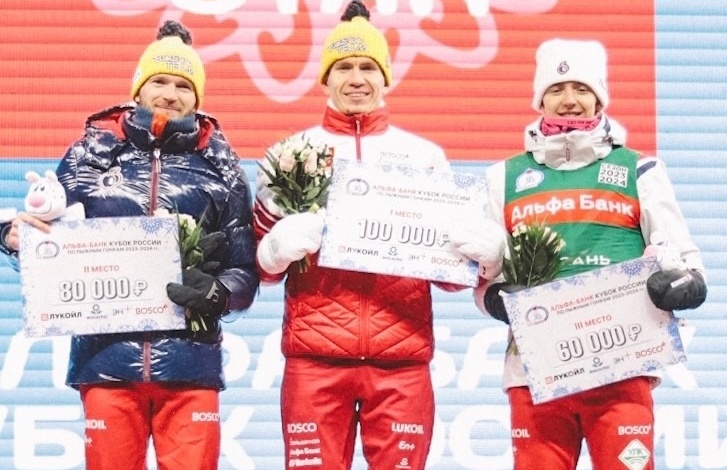Артем Мальцев завоевал «серебро» и «бронзу» на V этапе Кубка России по лыжным гонкам