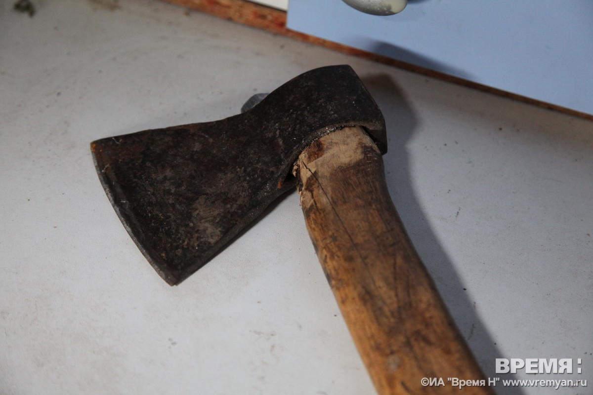 Жительница Ветлужского округа зарубила топором своего сожителя