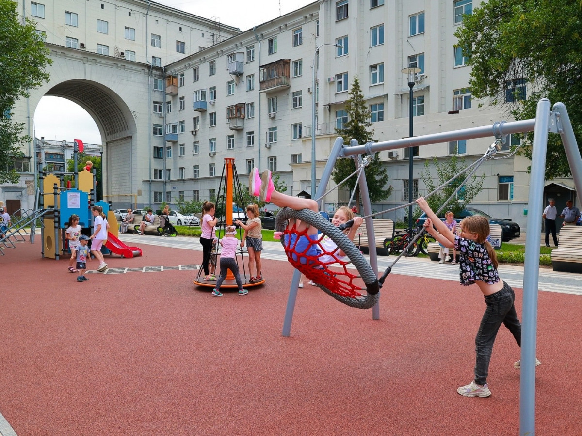 85 детских городков и 81 спортплощадку установили в Нижнем Новгороде по нацпроекту