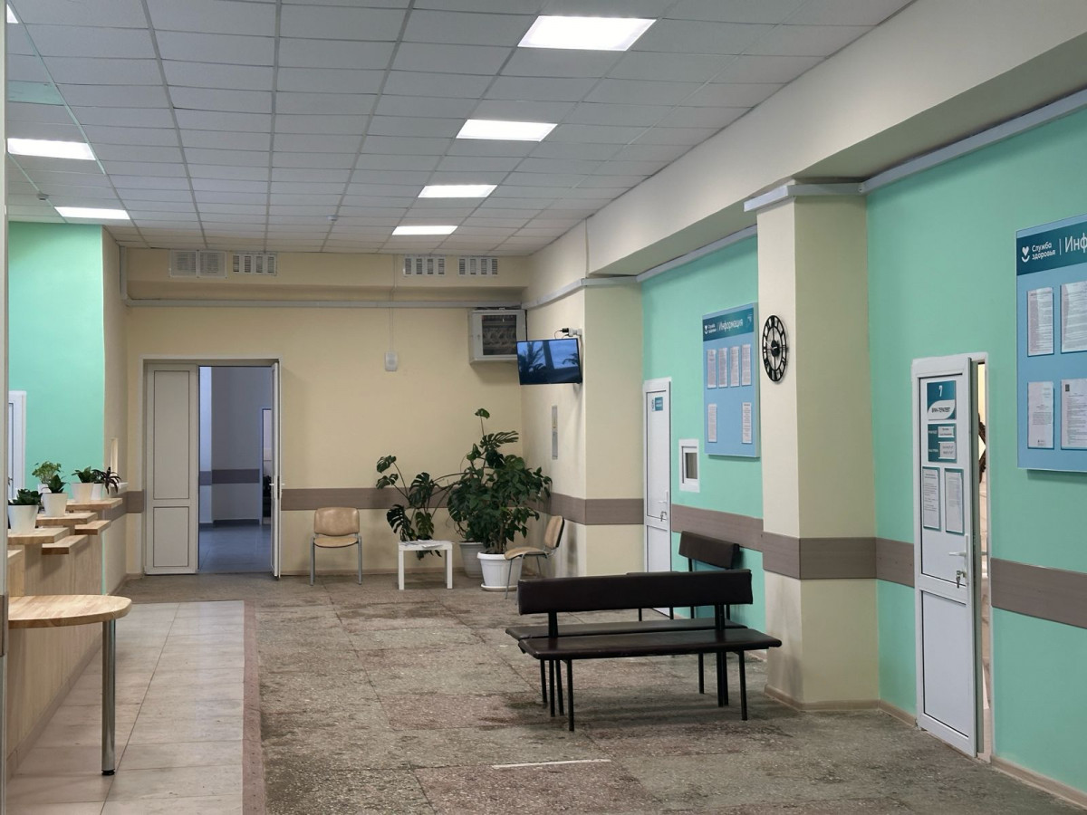 Капремонт завершился в двух поликлиниках городской больницы Арзамаса