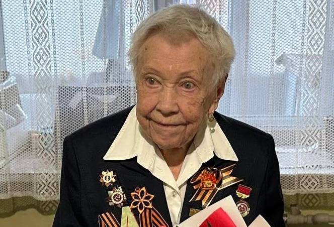Участнице Сталинградской битвы Александре Нестеренко исполнилось 99 лет