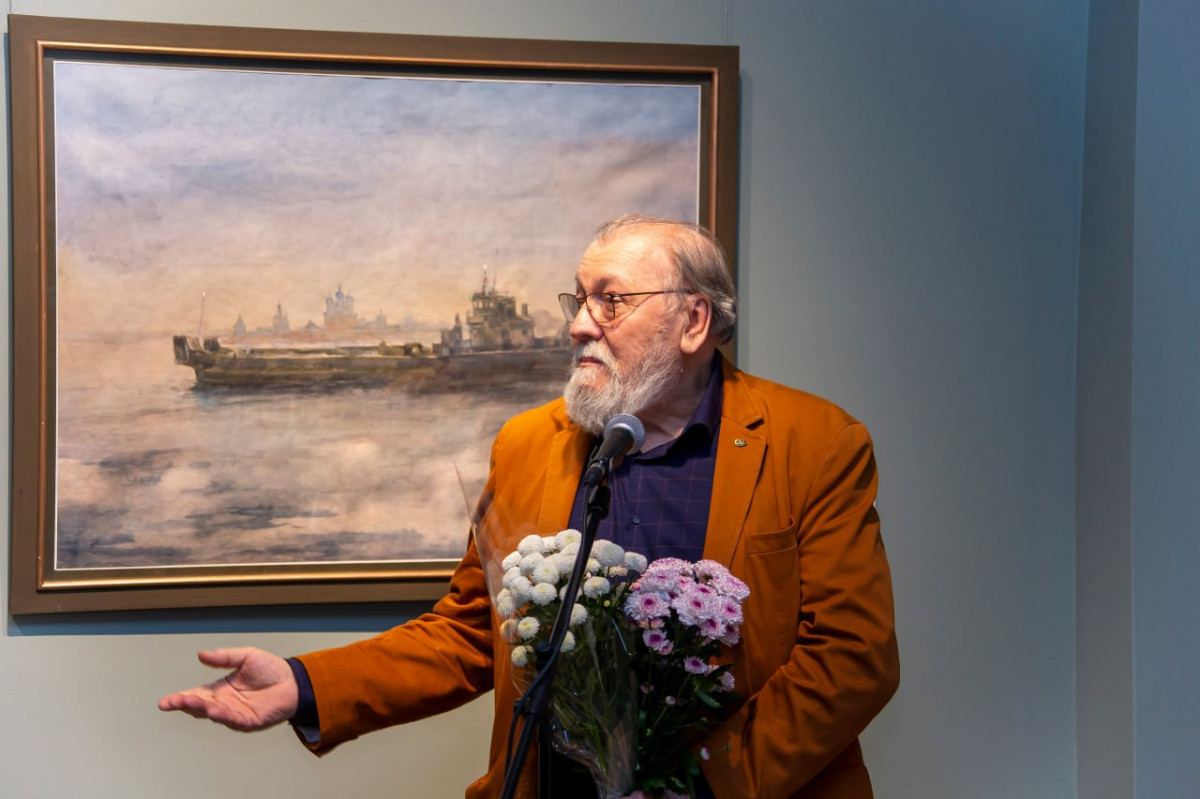 Персональная выставка Николая Ростовцева открылась в НГХМ