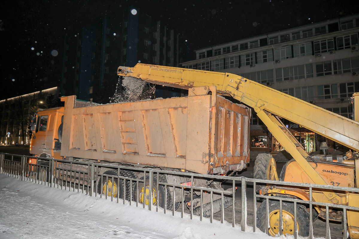 Почти с 60 нижегородских улиц вывезут снег дорожно-коммунальные службы в ночь на 7 февраля