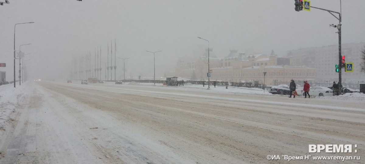 Дорожные службы Нижнего Новгорода переведены на усиленный режим в ожидании циклона «Ольга»