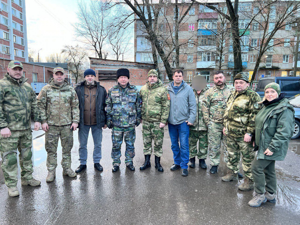 «Нижегородское ополчение-2022» доставило гуманитарную помощь на Донбасс