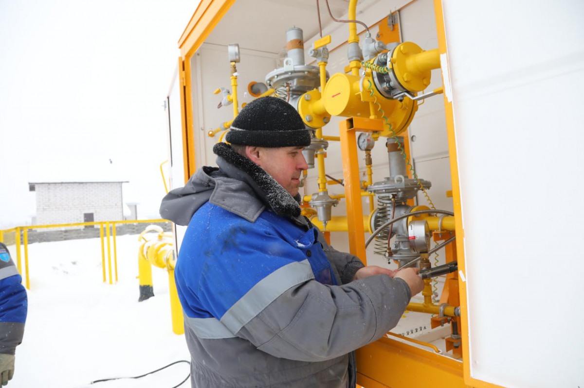 Распределительный газопровод ввели в эксплуатацию в нижегородской деревне