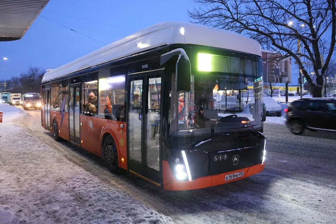 Первые пять электробусов вышли на маршрут №11 в Нижнем Новгороде