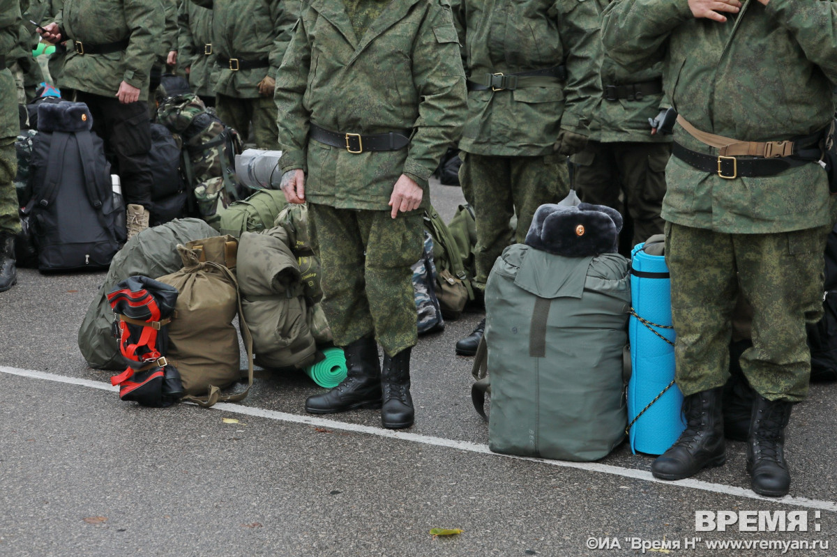 695 тысяч рублей получат военные новых формирований в Нижегородской области