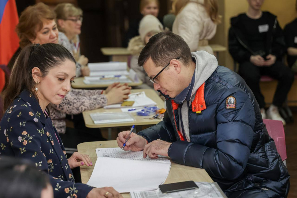 Шалабаев проголосовал на выборах президента России