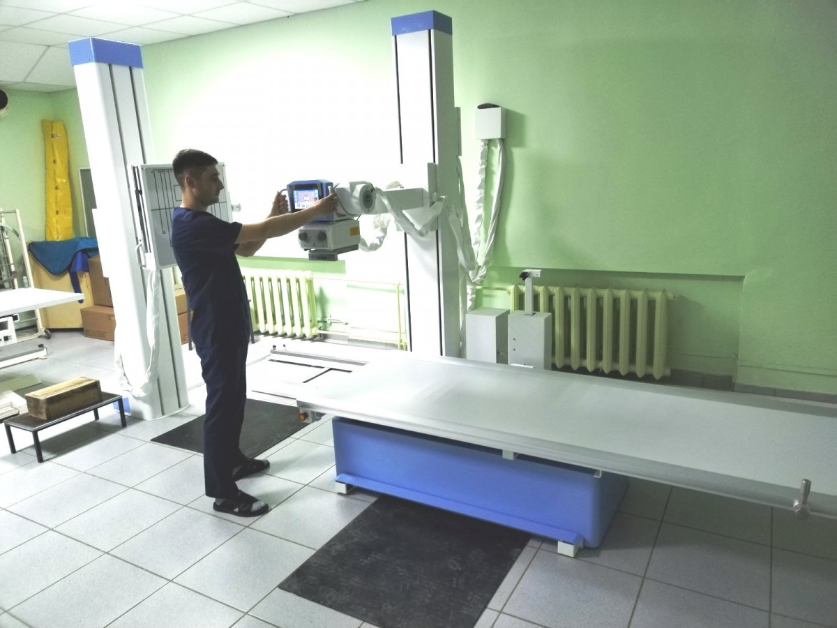 Новая рентгенодиагностическая установка поступила в Вадскую ЦРБ