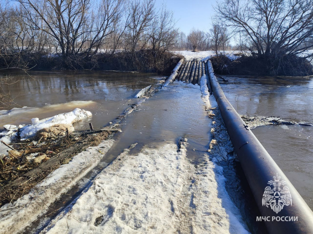 Три моста затопило в Нижегородской области из-за весеннего паводка