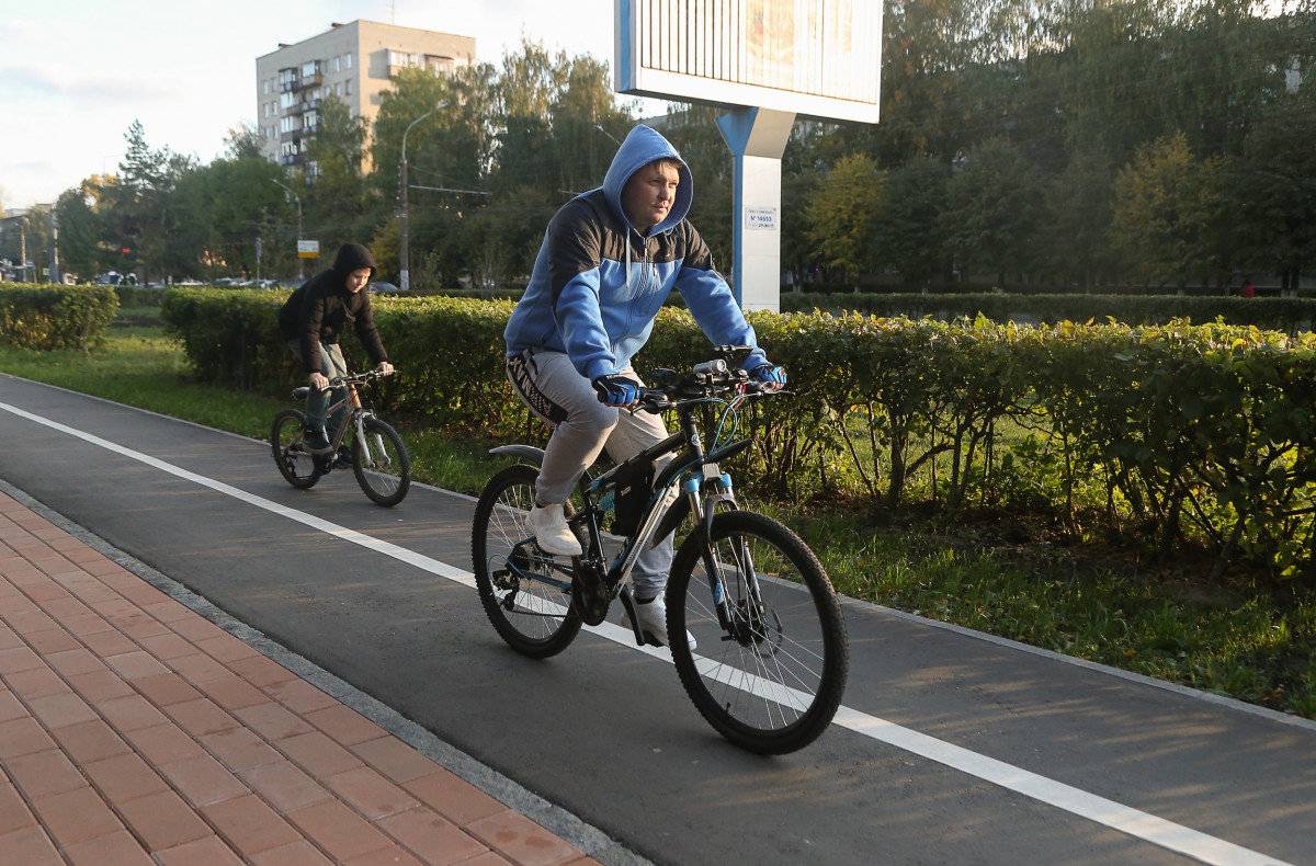На ряде благоустраиваемых в Нижнем Новгороде объектах обустроят велодорожки
