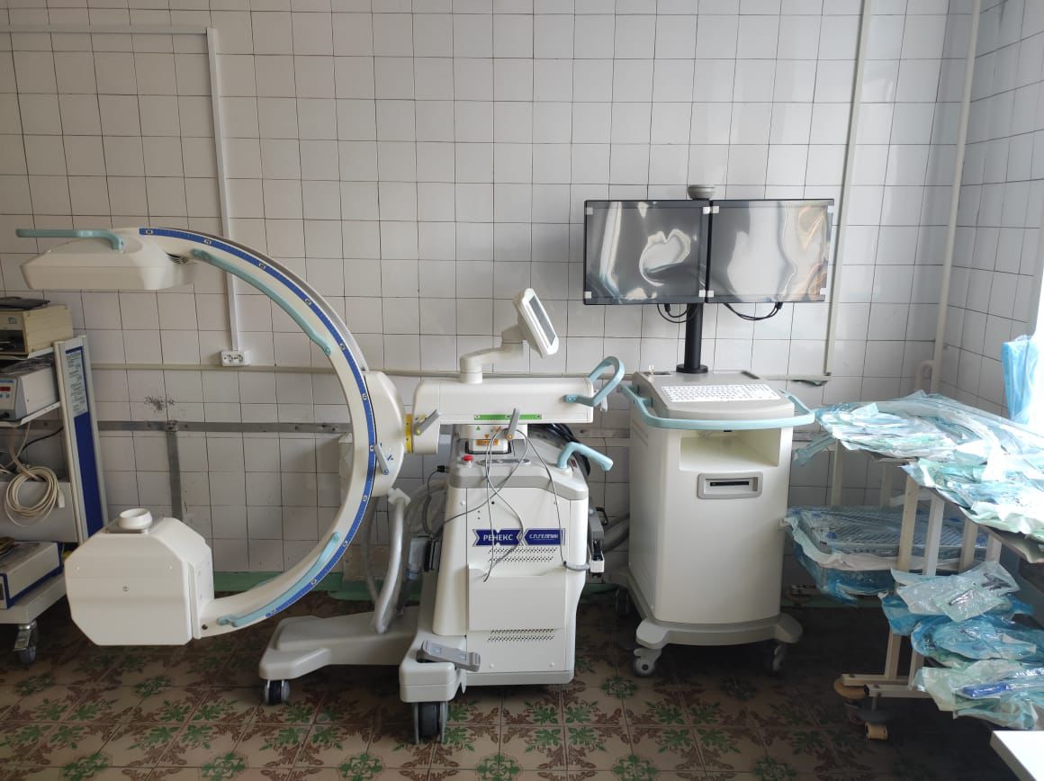 Цифровую рентгеновскую систему «С-дуга» ввели в эксплуатацию в Выксунской ЦРБ
