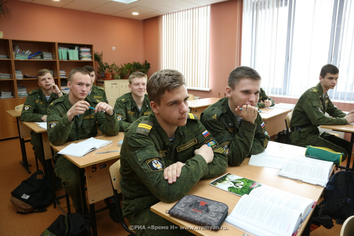Нижегородский кадетский корпус имени В.Ф. Маргелова в апреле откроет прием в 7-й и 10-й классы