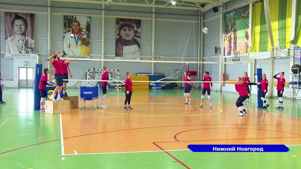Волейболистки нижегородской «Спарты» готовятся к заключительным играм сезона