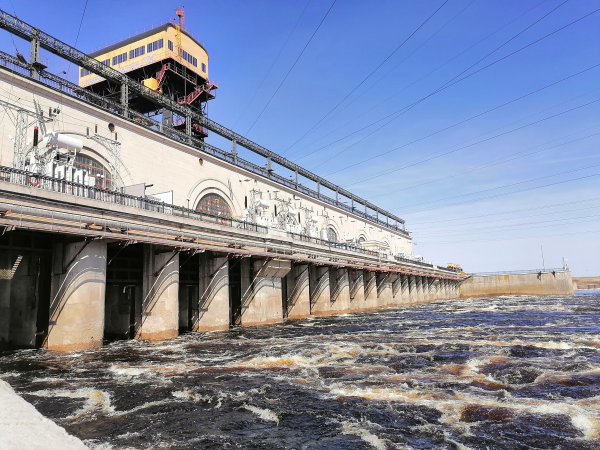 Пик половодья пройден на Нижегородской ГЭС