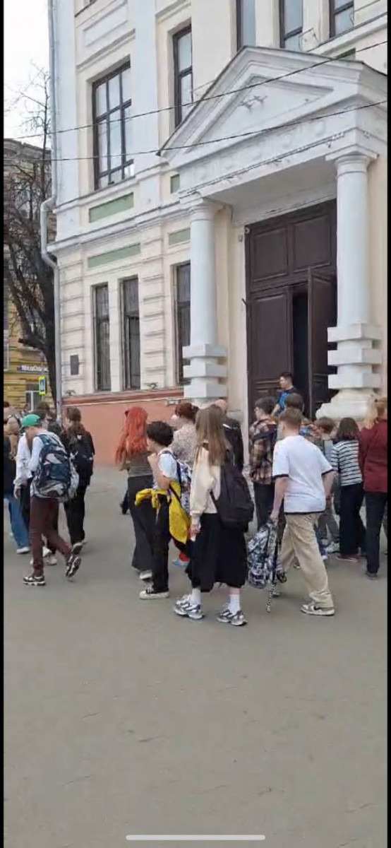Школу №3 эвакуировали в Нижнем Новгороде 11 апреля