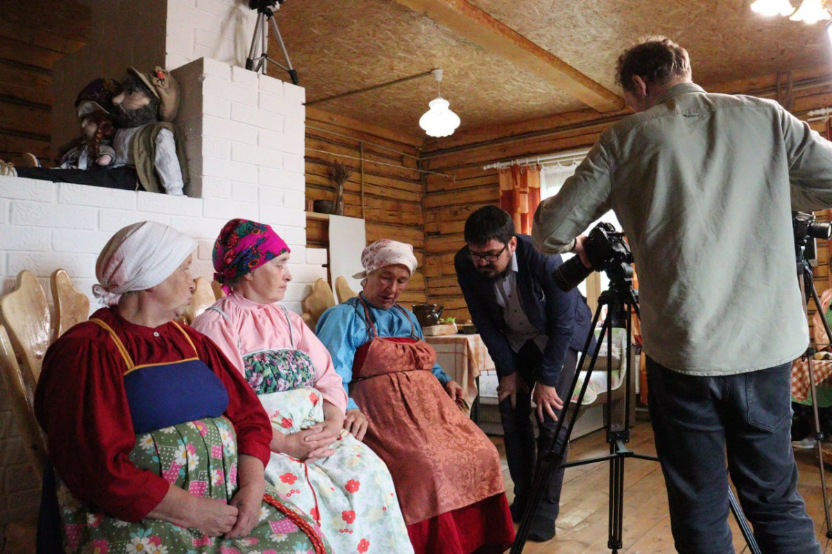 Фольклорная экспедиция проходит в Нижегородской области