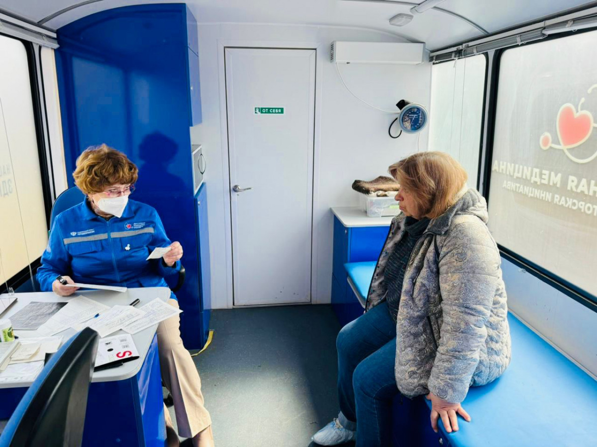«Поезда здоровья» совершили в этом году 70 выездов в нижегородские муниципалитеты