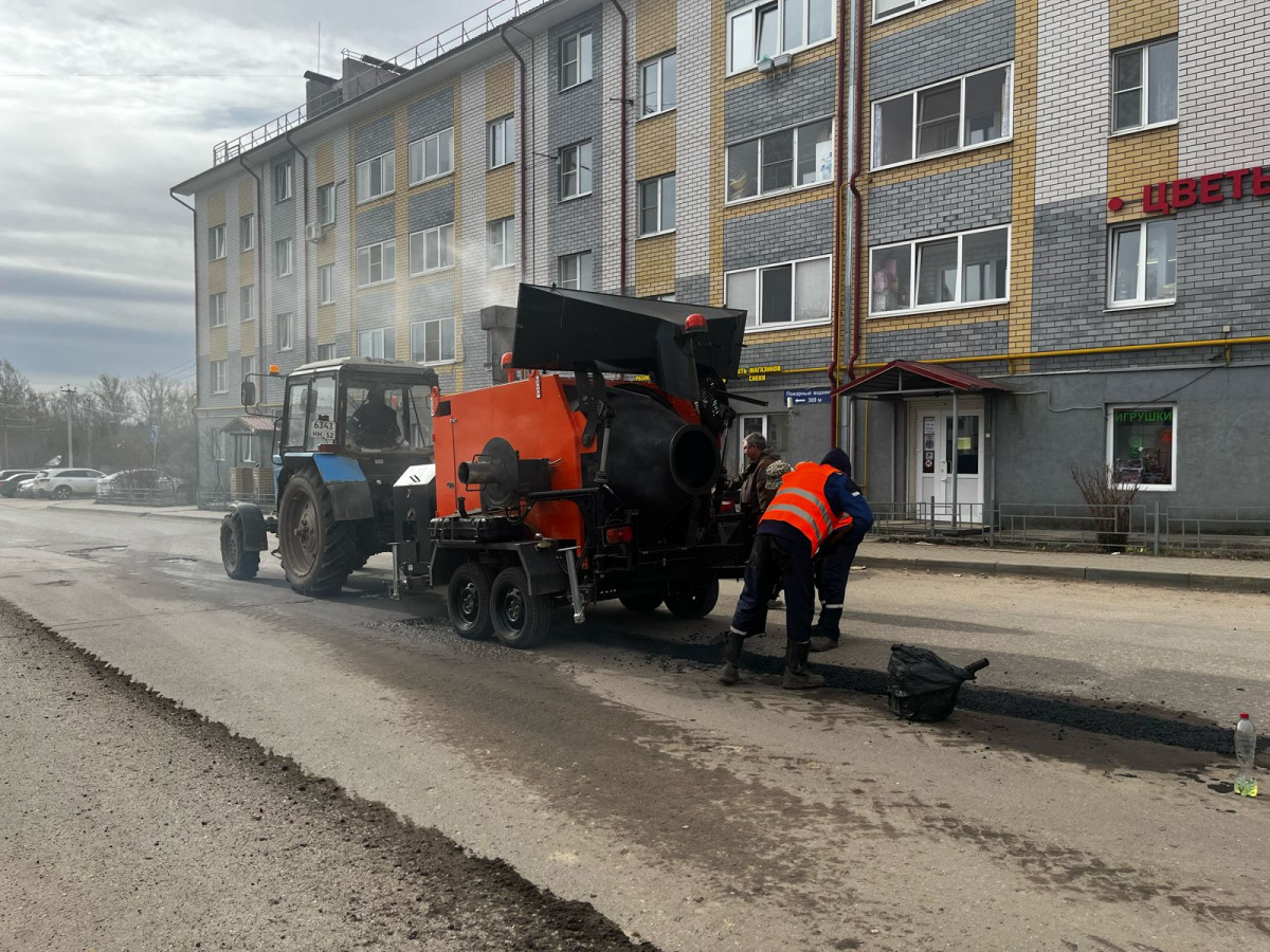 Ямочный ремонт объемом три тысячи квадратных метров пройдет в Новинском сельсовете