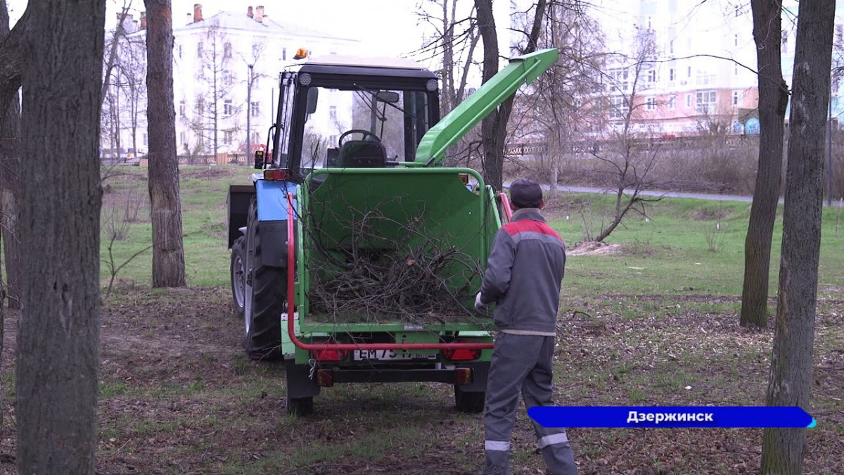 Более 70 гектаров городских парков Дзержинска готовят к летнему сезону
