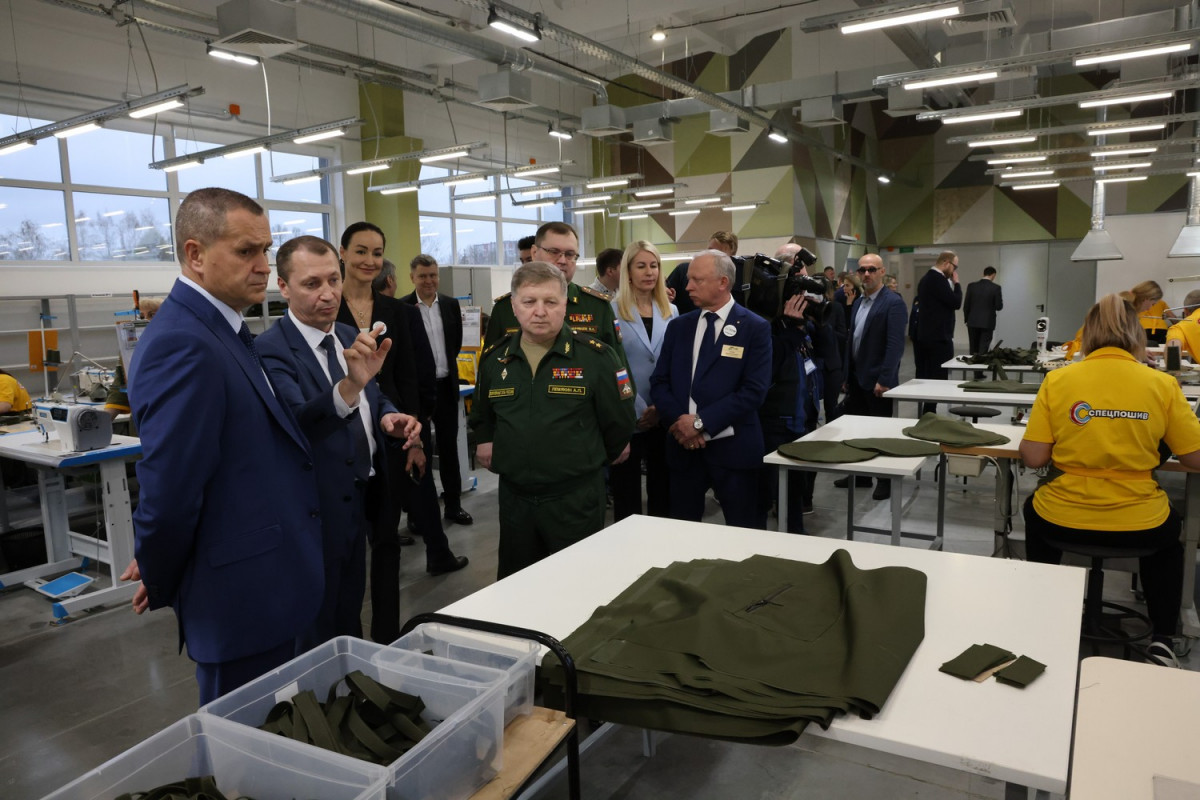 Производство экипировки для военнослужащих запущено в Нижнем Новгороде