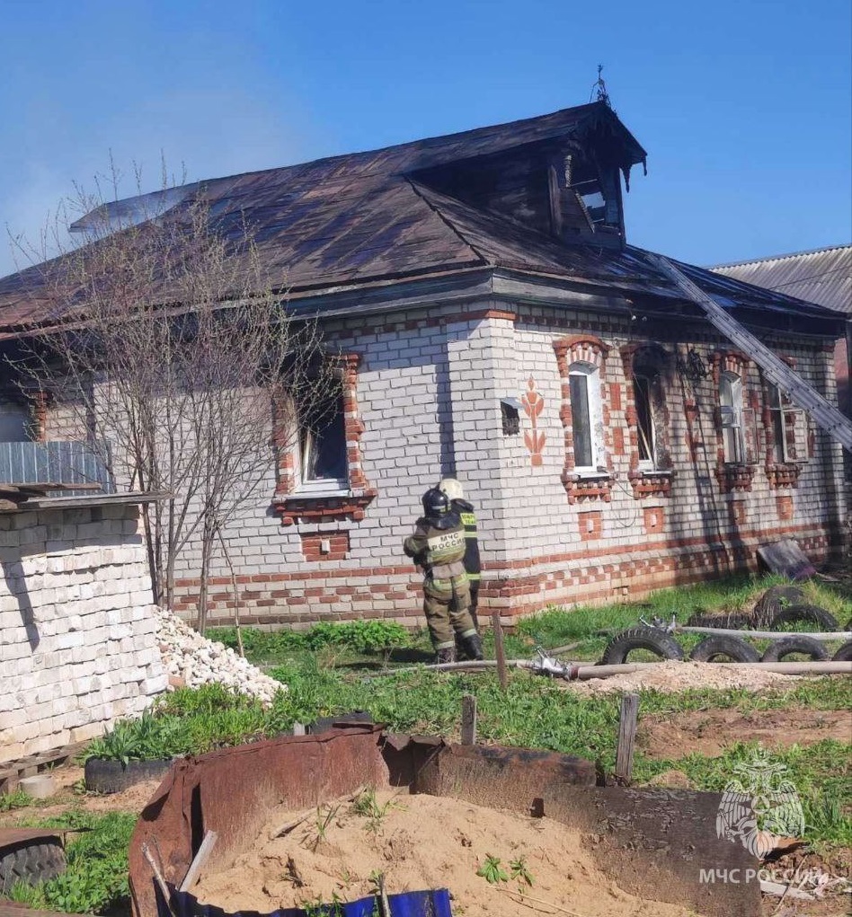 Мужчина погиб на пожаре в Лысковском округе