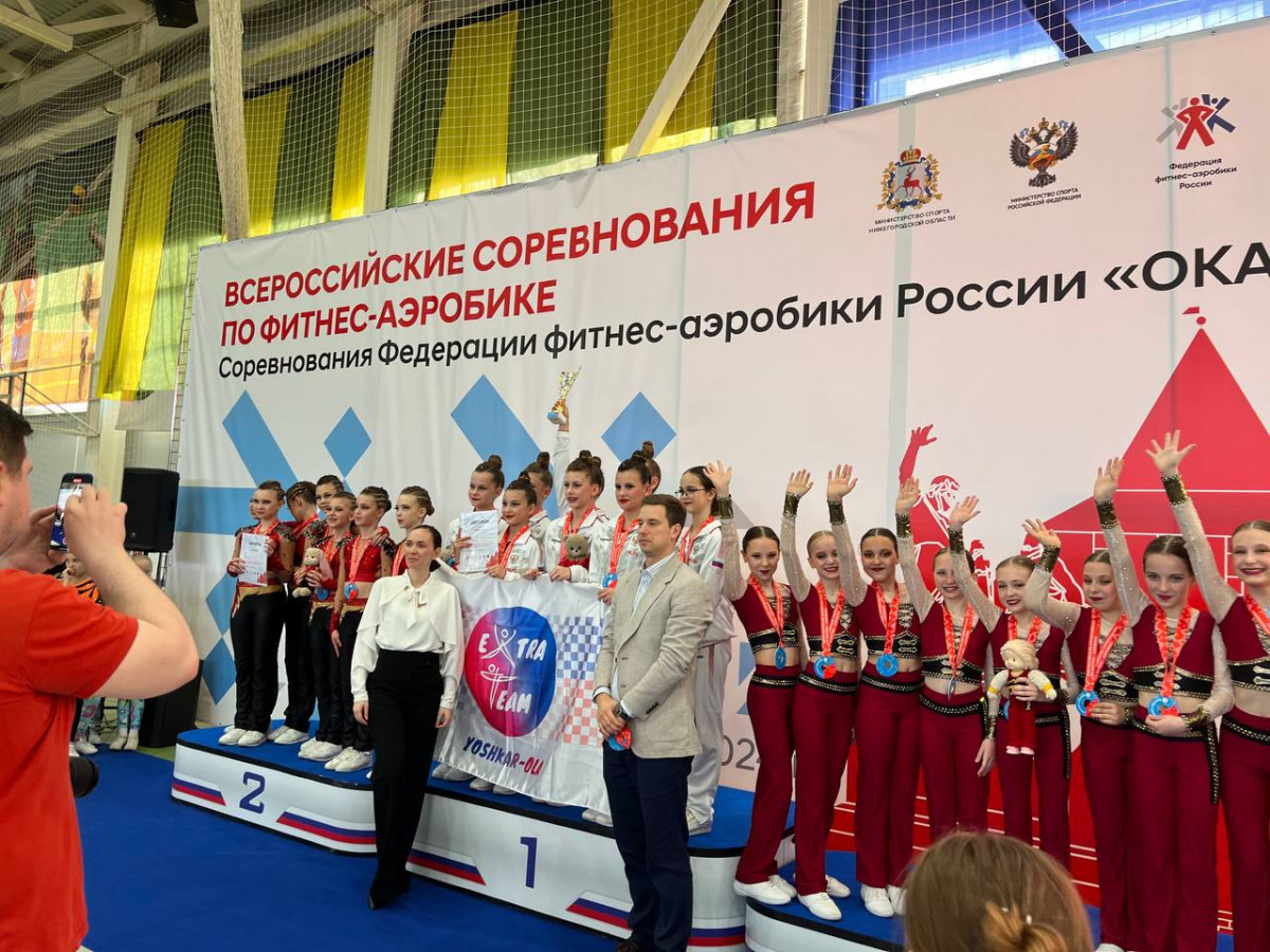 Всероссийский турнир по фитнес-аэробике прошел в Нижнем Новгороде