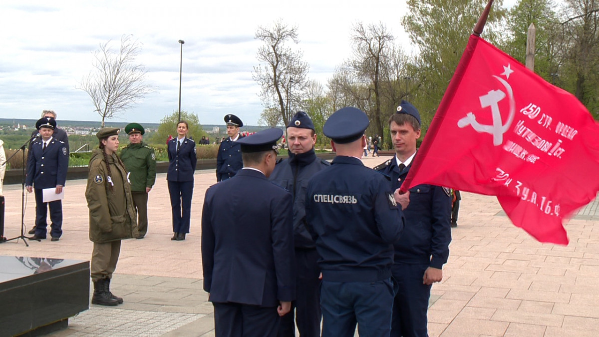 Участники автопробега «Знамя Победы» прибыли в Нижегородскую область