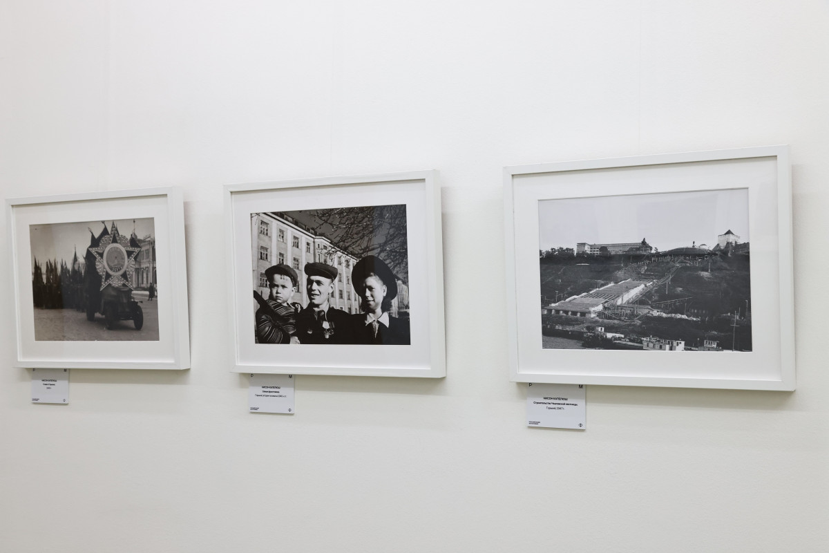 Уникальные фотоснимки Горького 40-х годов можно увидеть на выставке в Заксобрании