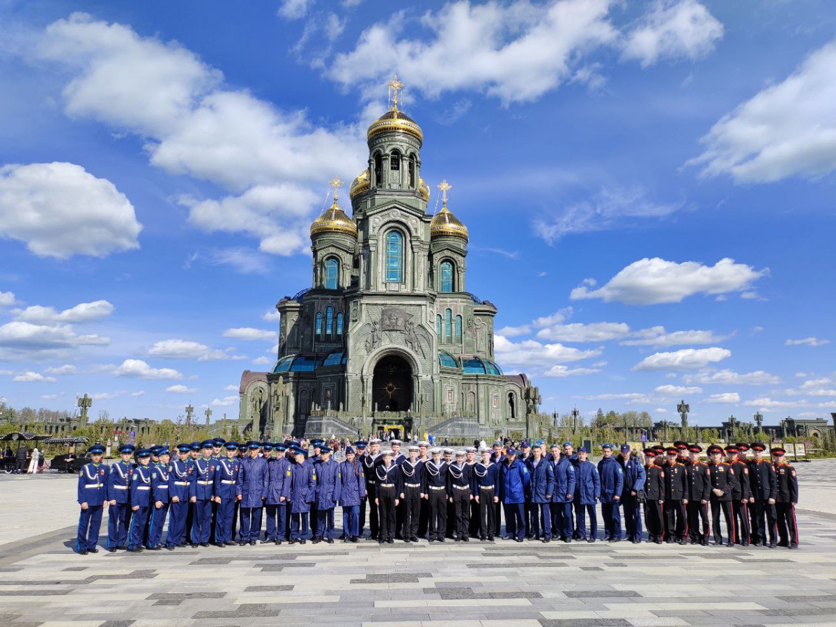 Лучшие кадеты ПФО побывали на репетиции Парада Победы в Москве