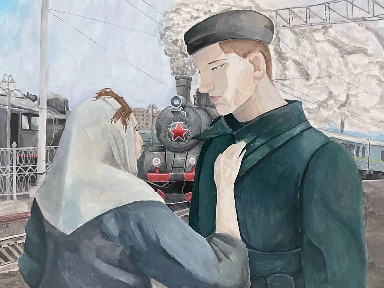 Рисунки нижегородцев разместят на открытках ко Дню Победы