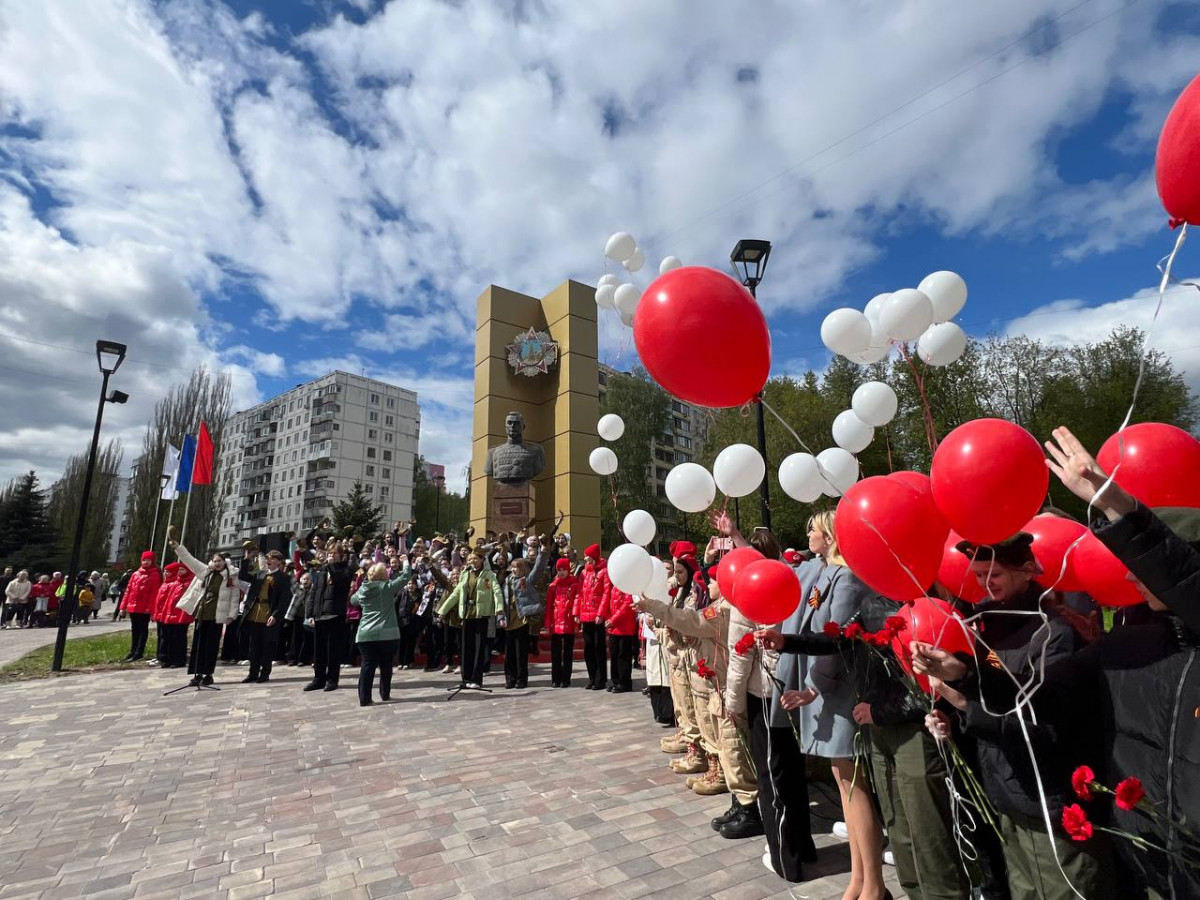 Празднование 79-летия Победы в Великой Отечественной войне прошло в Советском районе