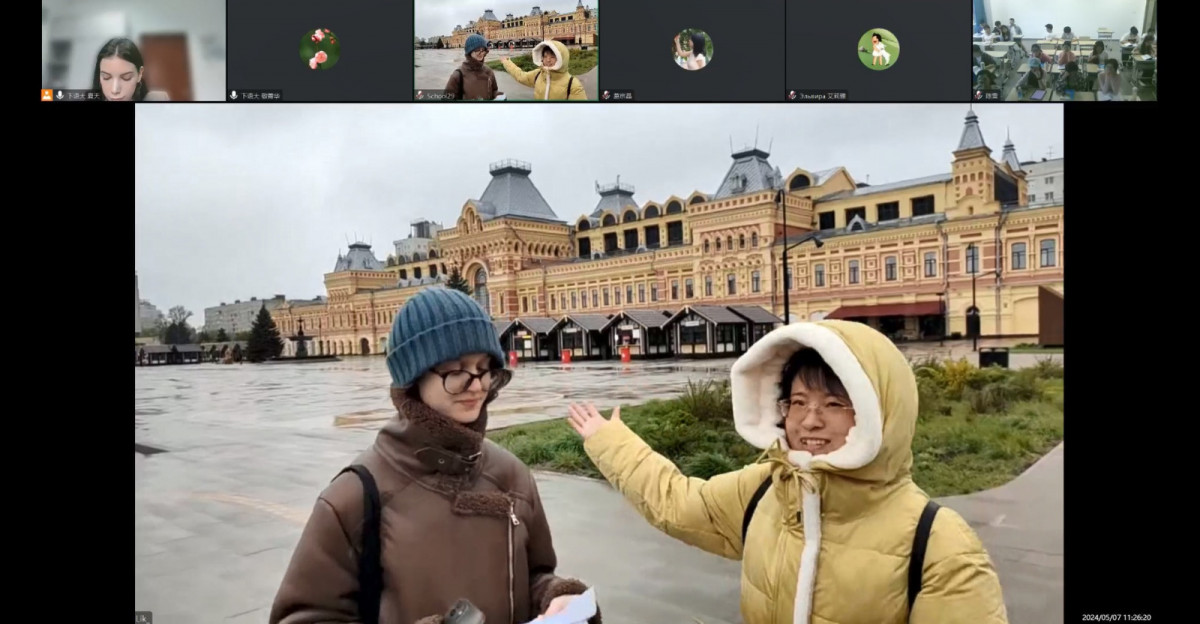Более 150 китайских преподавателей и студентов приняли участие в онлайн-экскурсии по «Пушкинской тропе» в Нижнем Новгороде