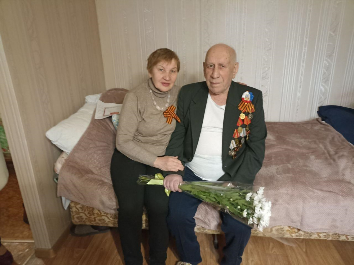 Участников Великой Отечественной войны Ленинского района поздравили с Днем Победы